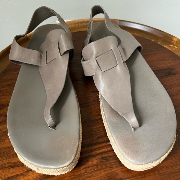 Vince Flint Platform Sandal Size 11 in Grey - Picture 3 of 8